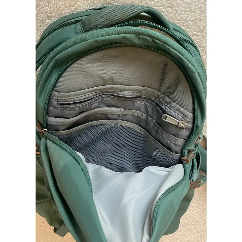 The North Face Women's Surge Luxe Backpack - Dark Sage - Excellent Condition